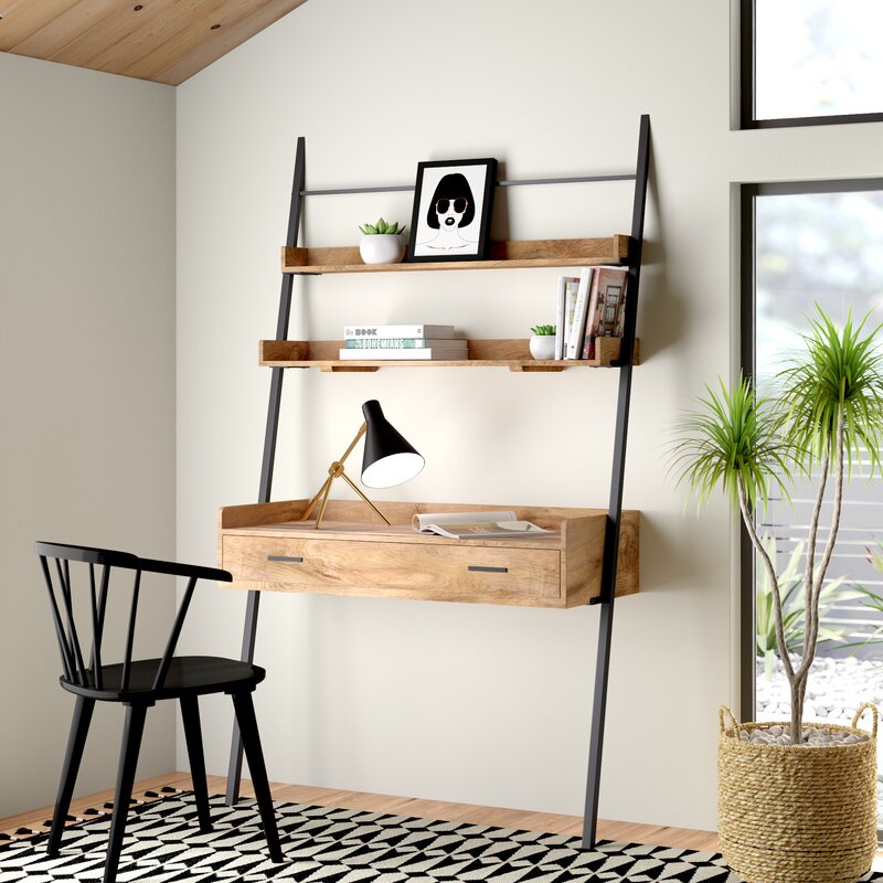 AllModern Jenna Solid Wood Leaning/Ladder Desk & Reviews Wayfair